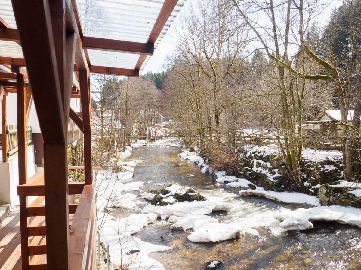Haus Am Fluss Apartment Байерсброн Екстериор снимка